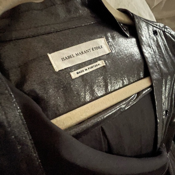 Isabel Marant Metallic Cocktail Dress - Picture 9 of 11